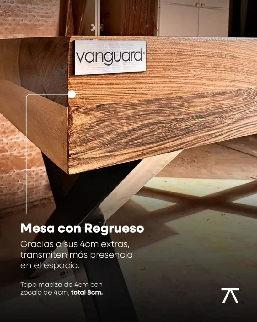 mesas industriales regrueso