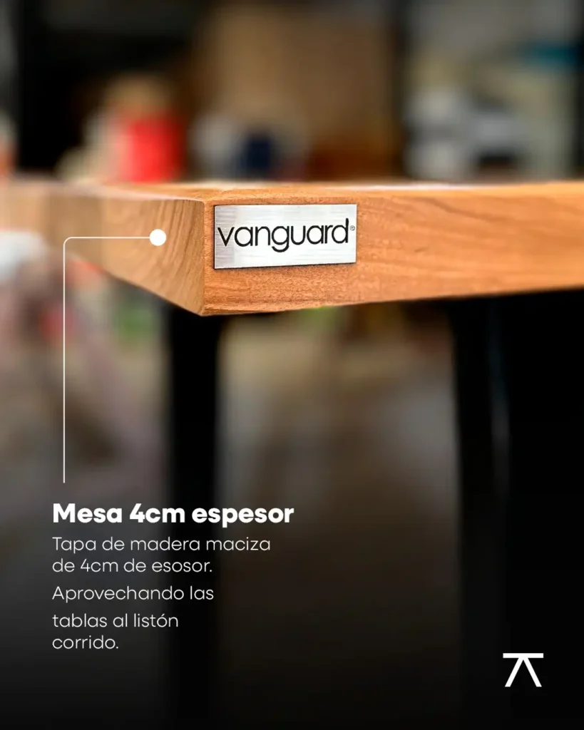 mesas industriales espesor